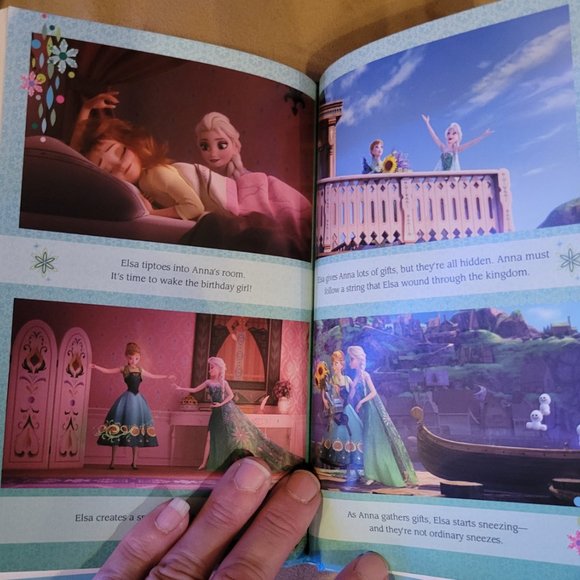 Disney Frozen Fever Hardcover book. The deluxe Novelization - Picture 6 of 10